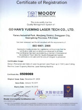 ISO9001證書